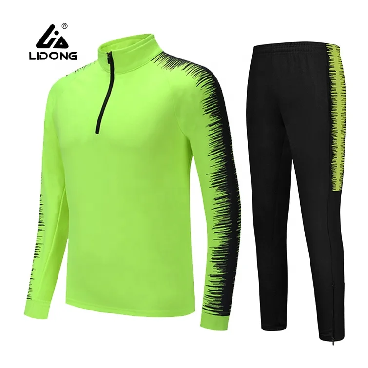 

Oem Custom Running Wear Adult Track Suits Summer Sport Suit Men S Tracksuits For Sale, Orange,black\green,green\black