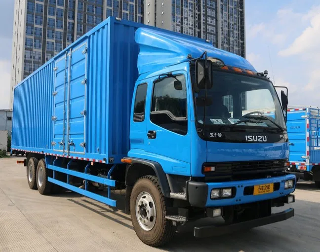 14 吨负载能力 6*4 五十铃货运卡车/9m 货车卡车出售