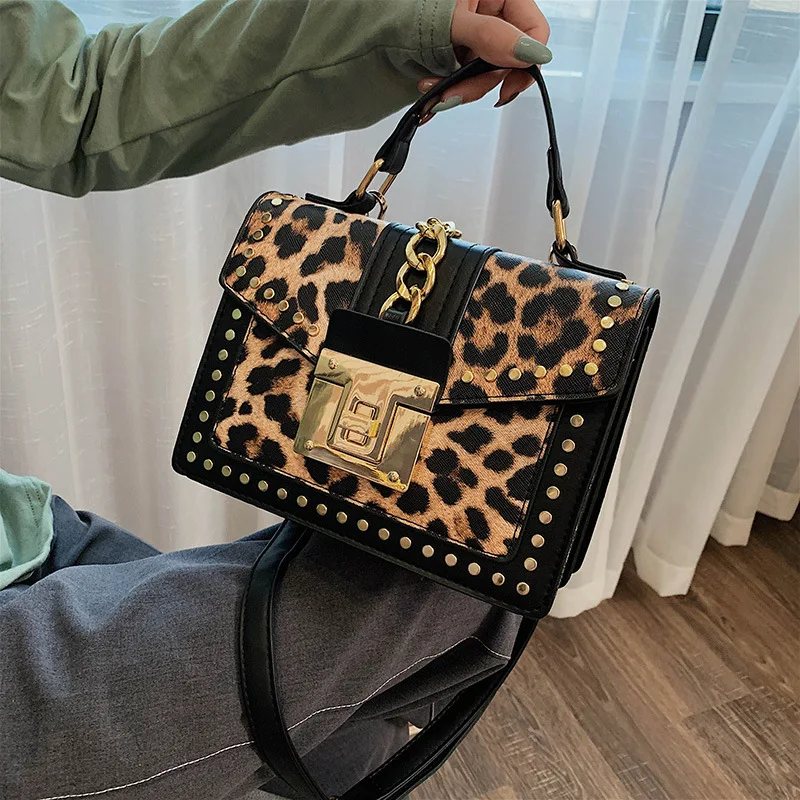 

Leopard Print Women Hand Bags Female Luxury Purses and Handbags Bulk
