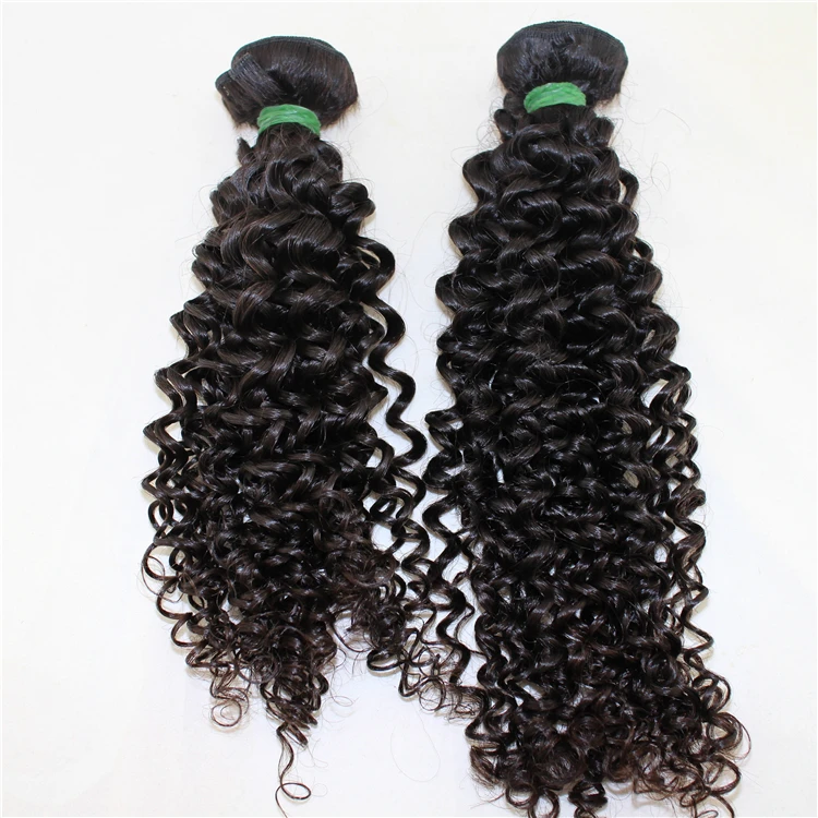 

Homeage Factory wholesale kinky curly hair extension remy virgin brazilian human hair, Natural color (off black to dark brown)