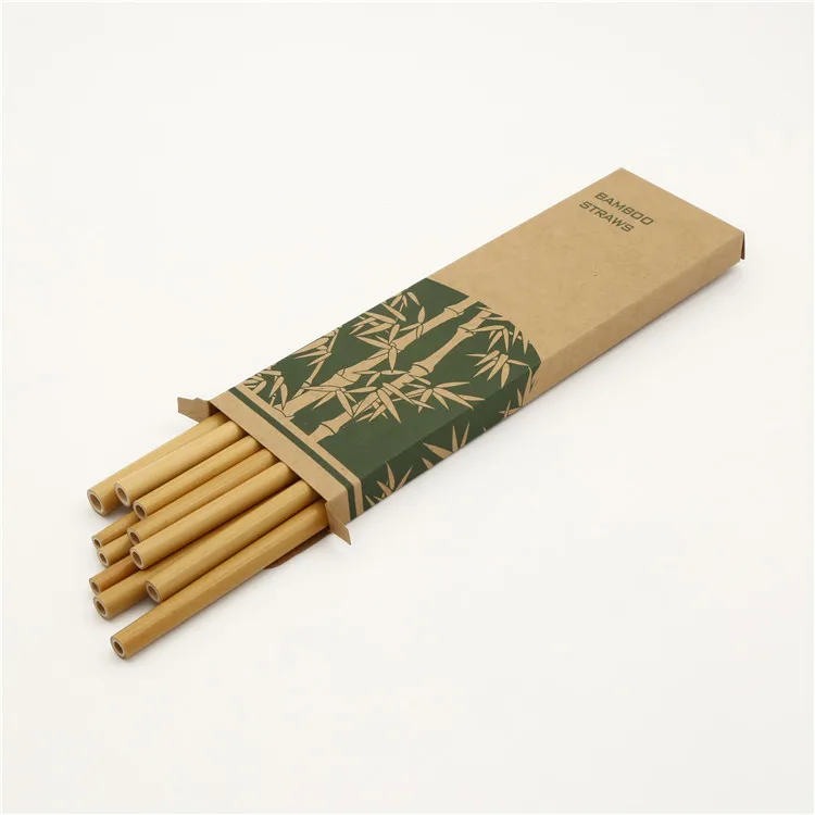 

Wholesale Amazon top seller 2020 green bamboo straw sustainable eco friendly products