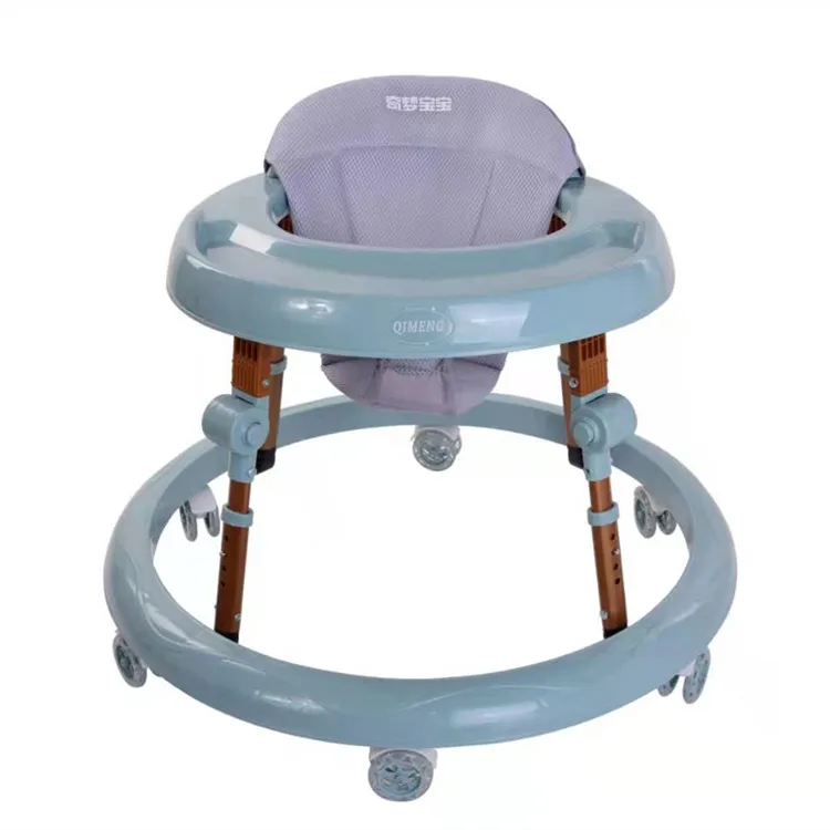 

China baby walker manufacturer 2020 hot selling round folding 1 year kids cycle 3 in 1 baby walker toys, Pink, blue