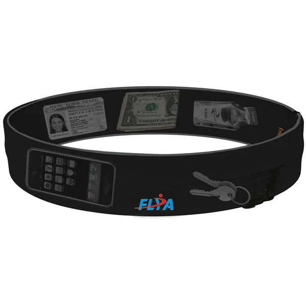 

China Promotional Manufacturer OEM ODM Custom Logo Small MOQ Production All Kind of Elastic Running Belt Waist Pack, Multi color optional or customized