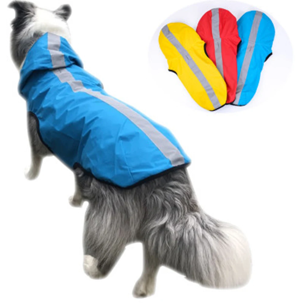 

New Hot Sale Waterproof Dog Raincoat Pet Waterproof Jacket Dog Clothes Raincoat