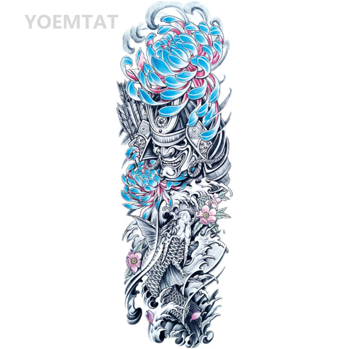 

Fashion Men Full Arm Body Festival Tatoo Temporary Tattoo Sticker, Cmyk
