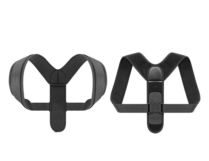 

In stock 2021 breathable posture corrector adjustable back straightening support belt back support belt, Black