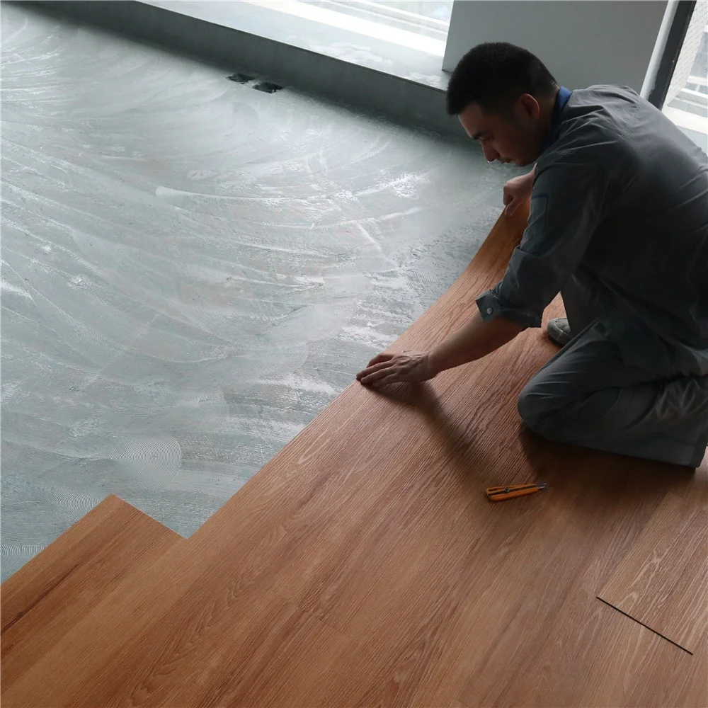 Anti-slip Dry Back/glue Down Plastic Lvt Flooring Pvc Luxury Plank ...