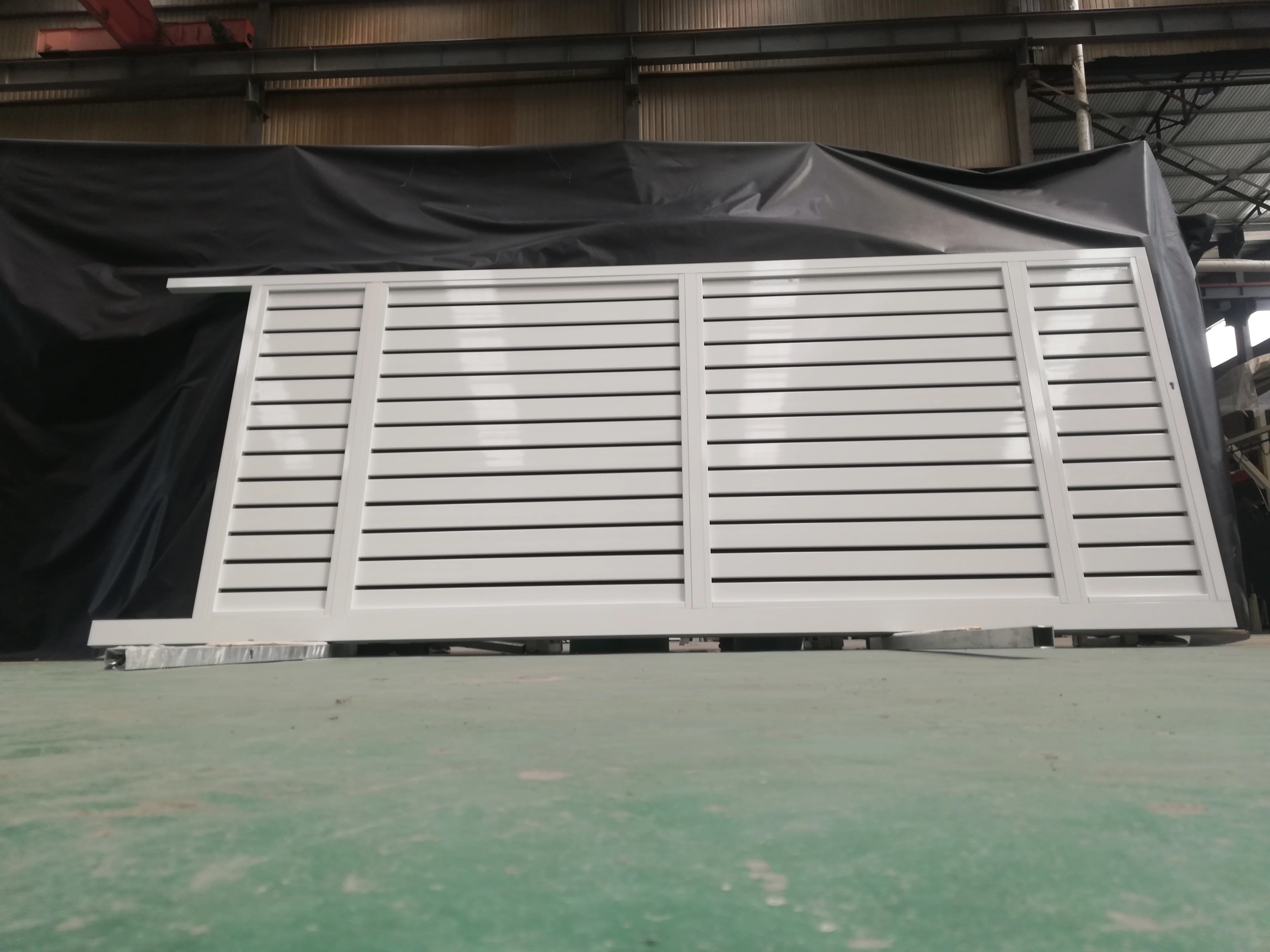 Puertas Para Villa,Valla Con Diseño Deslizante,Ornamento De Aluminio