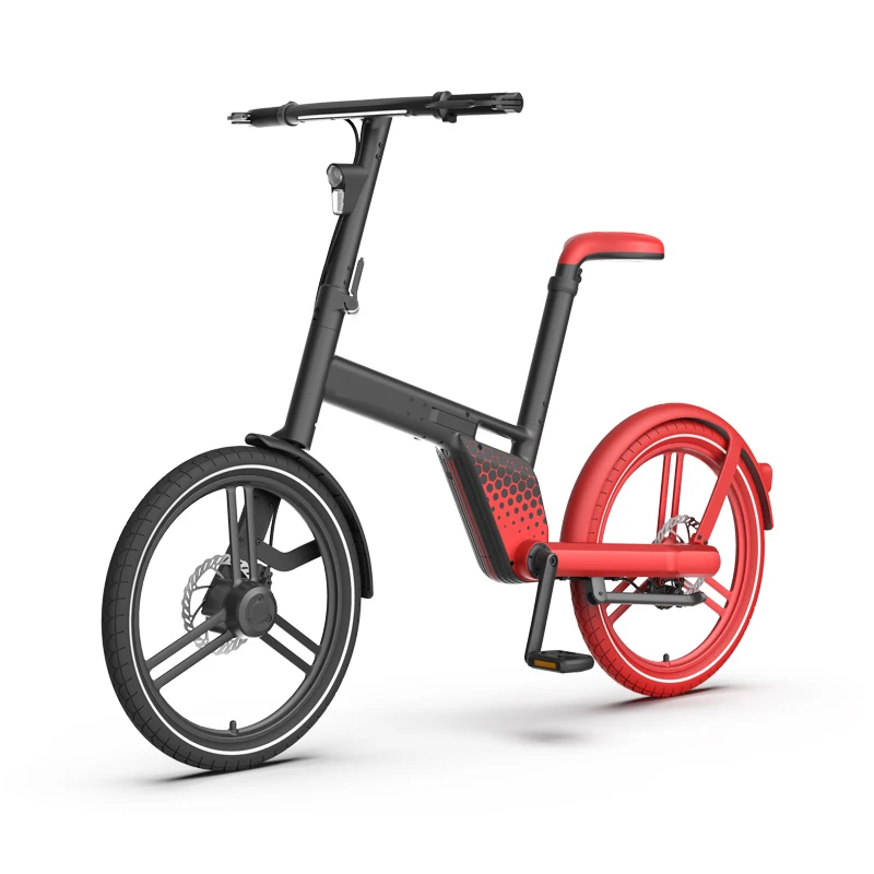 

EU Warehouse Hongji Ebike 6.4AH L/G Battery Light Weight Mini Folding Electric Bike