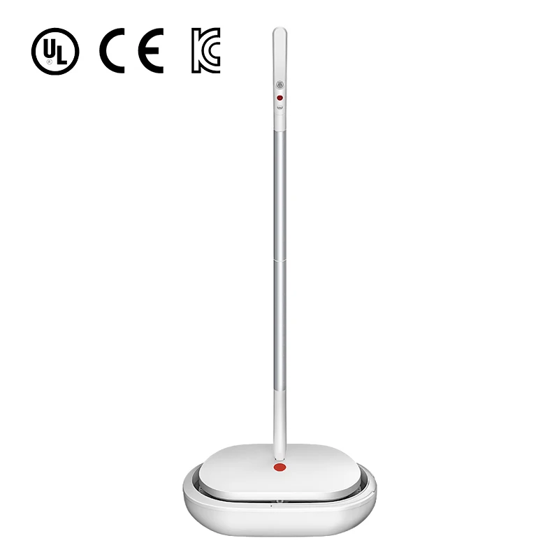 

high quality intelligent household reusable electric hand mop cordless spray mopping wireless electric spin floor spray mop, White