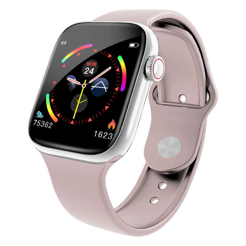W4 Smart Watch Bluetooth Watch 5 for Men Women Smart Bracelet with Heart Rate Monitor PK W34 F10