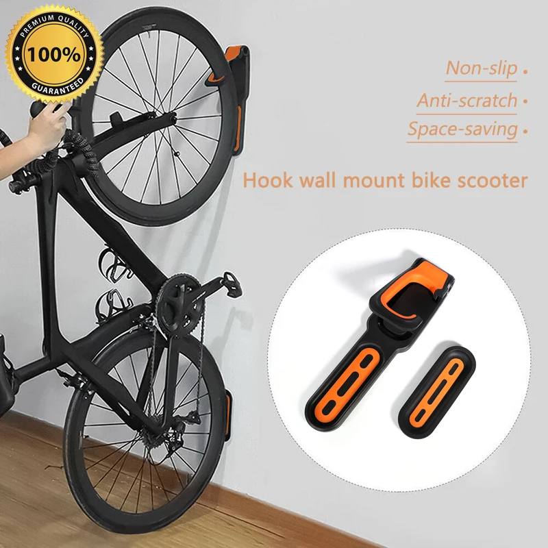 

New Image Bicycle Support Bike Wall Mount Hook Stand Parking Holder For Hanging Tools Rank Bike Hanger