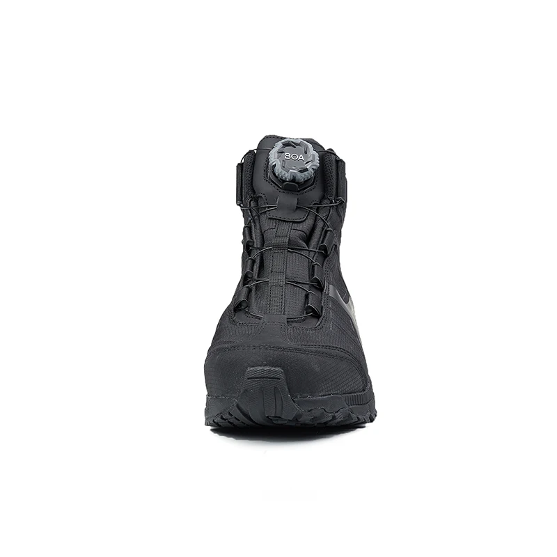 Hanagal 6 Inches Waterproof Officers Boots With Boa Fast Lacing System