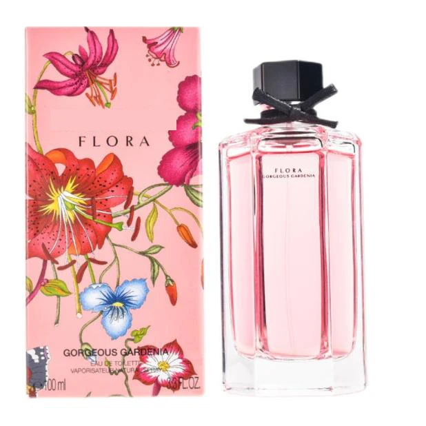 

Women's Perfume 100ml Brand Classic Perfume LongLasting Eau De Parfum Body Spray Smell Original Flora Cologne Fast Delivery, Picture show