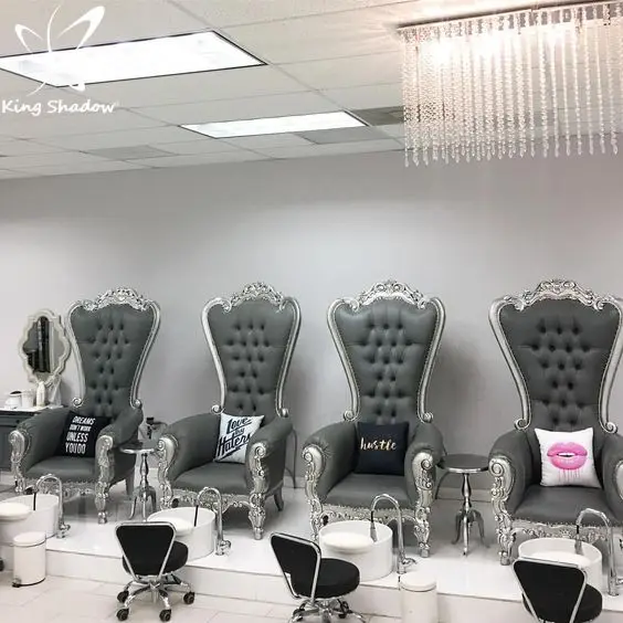 

hair salon equipment luxury throne spa pedicure chairs manicure table spa chairs