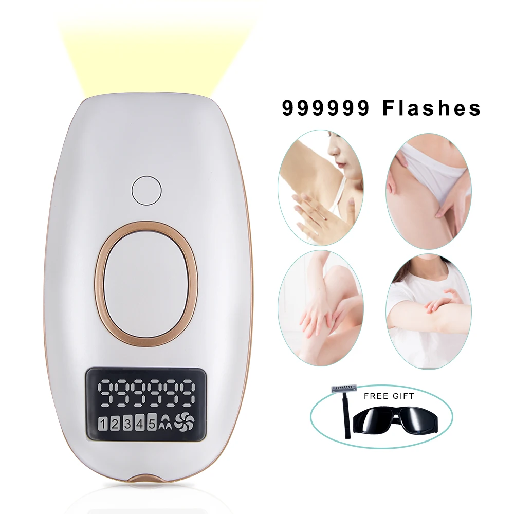 

2021 New Product Wholesale Mini Woman Man IPL laser Hair Removal Kit Machine Hair Removal From Home, White/ green/customized color