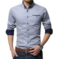 

Super September Custom Offer Long Sleeve Casual Business Men's Shirts