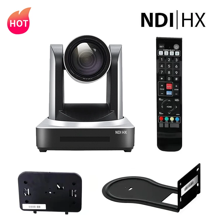 

Y20N Superior NDI HX POE 20X SDI+HD MI+LAN Broadcast PTZ Stream Camera use IP Joystick Controller vMix Video Conference Camera