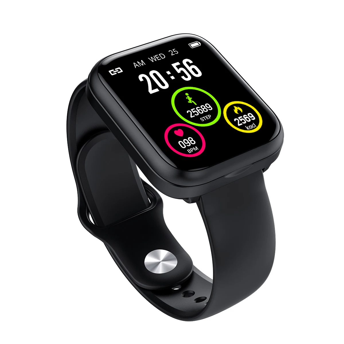 

Popular Smart Watch Bracelet Wireless Earphone 2 in 1 Heart Rate health Monitor Sport smart watch for IOS and Android