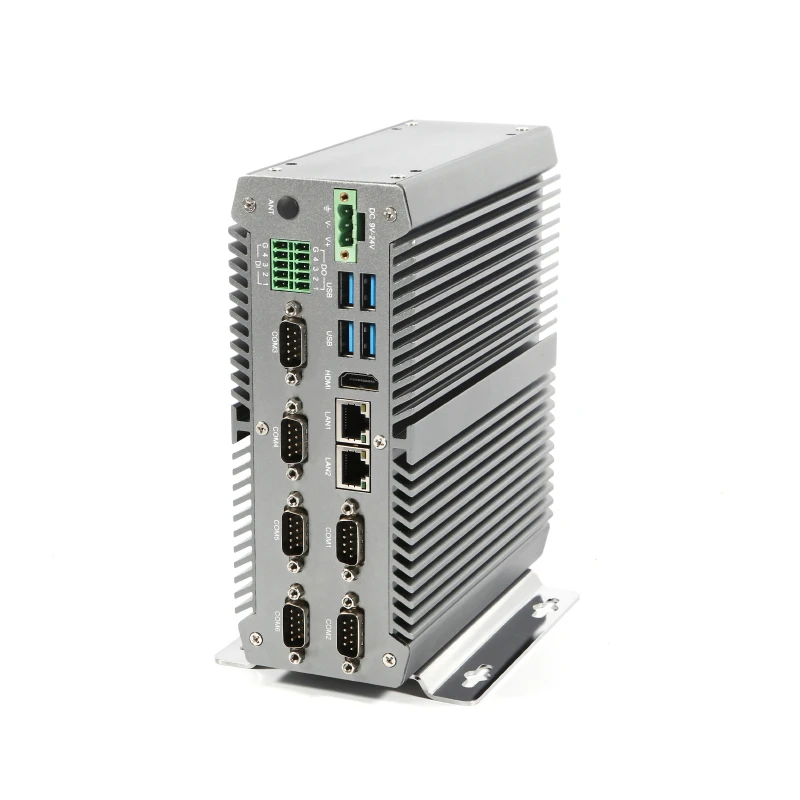 

2020 industrial embedded computer Intel Celeron processor 3855u fanless mini box pc