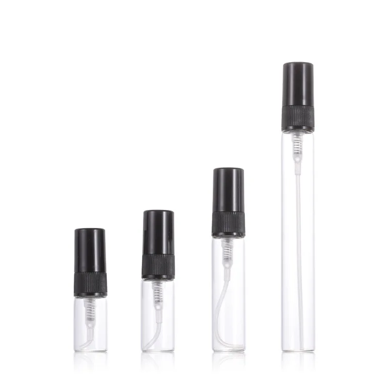 

Wholesale Empty 2ml 3ml 5ml refillable bottle travel 5ml perfume atomizer glass perfume bottle