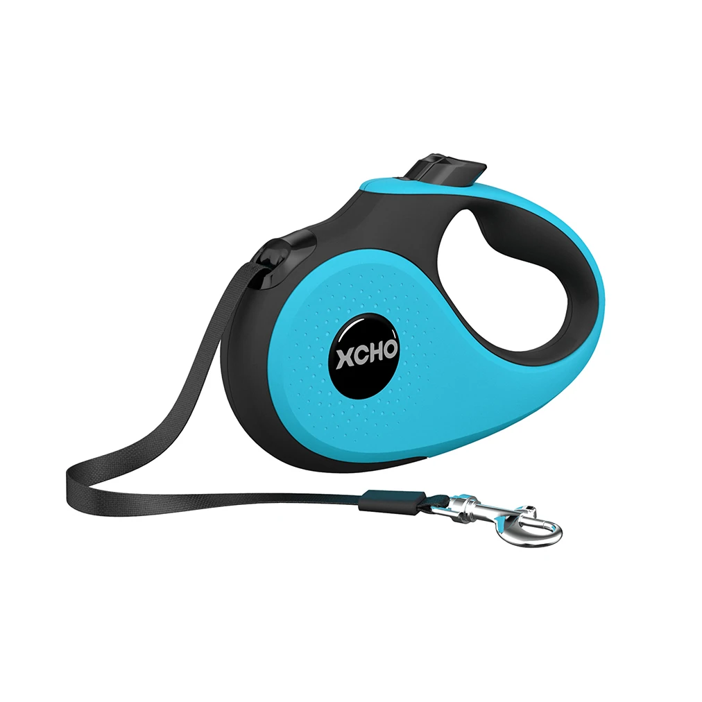 

2021 new arrival Amazon hot selling pet products retractable dog leash, Pink