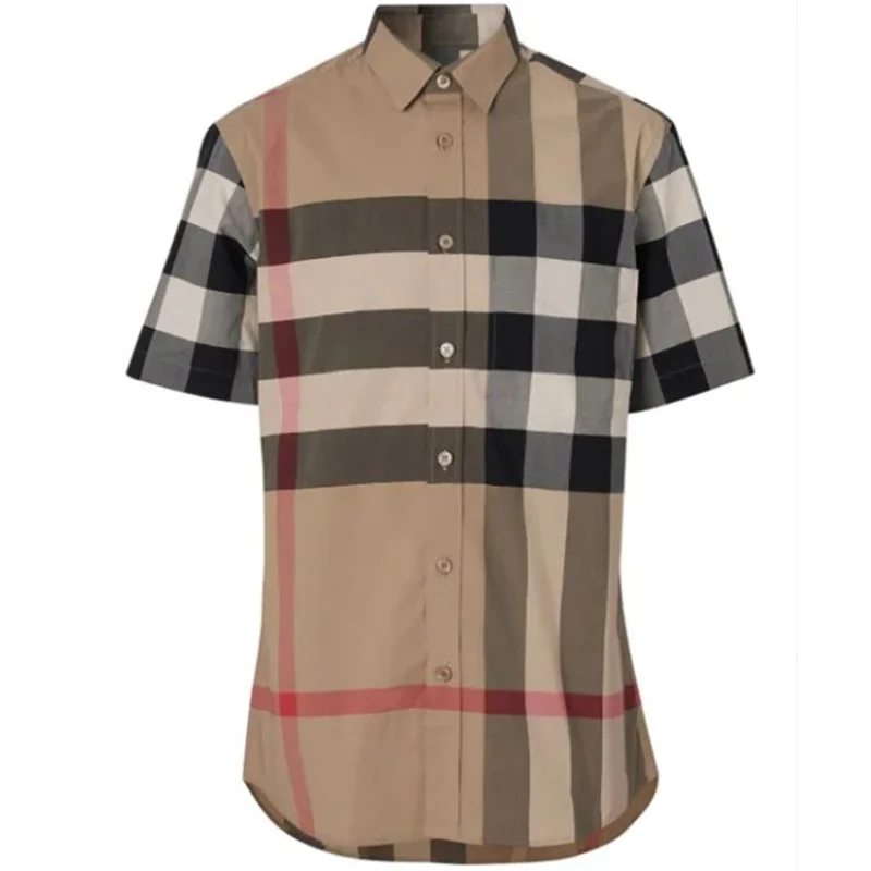

Camisas hombre ropa Crow short Sleeve Antique Yellow shirt, Customized color