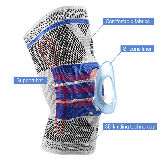 

Gym Patella Knee Support Brace, Whaite,black