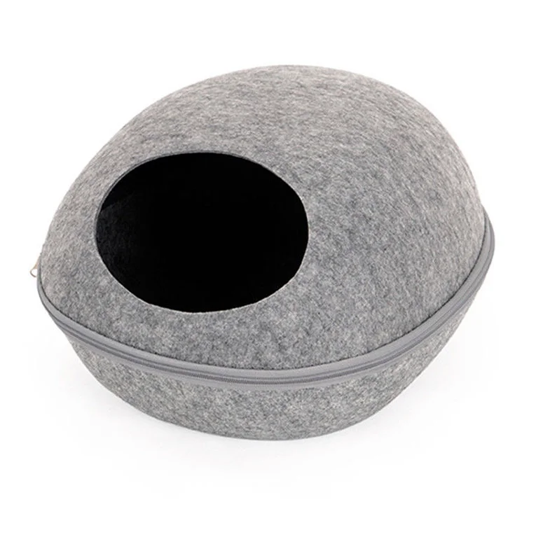 

Factory wholesale custom creative felt pet nest felt round