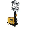 Best Seller 50 60Hz 4.8m High Mast Metal Halide Lighting 4x400W Portable Light Tower Generator 5KW