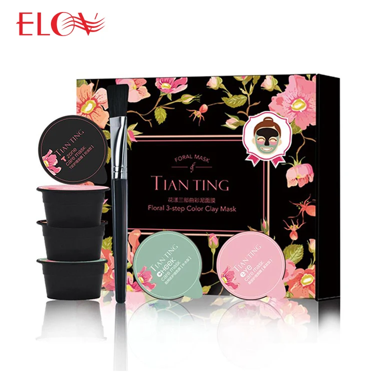 

Dear She Alo Ver Freeman Face Beauty Kearon Facial Mask, Balck,pink,green