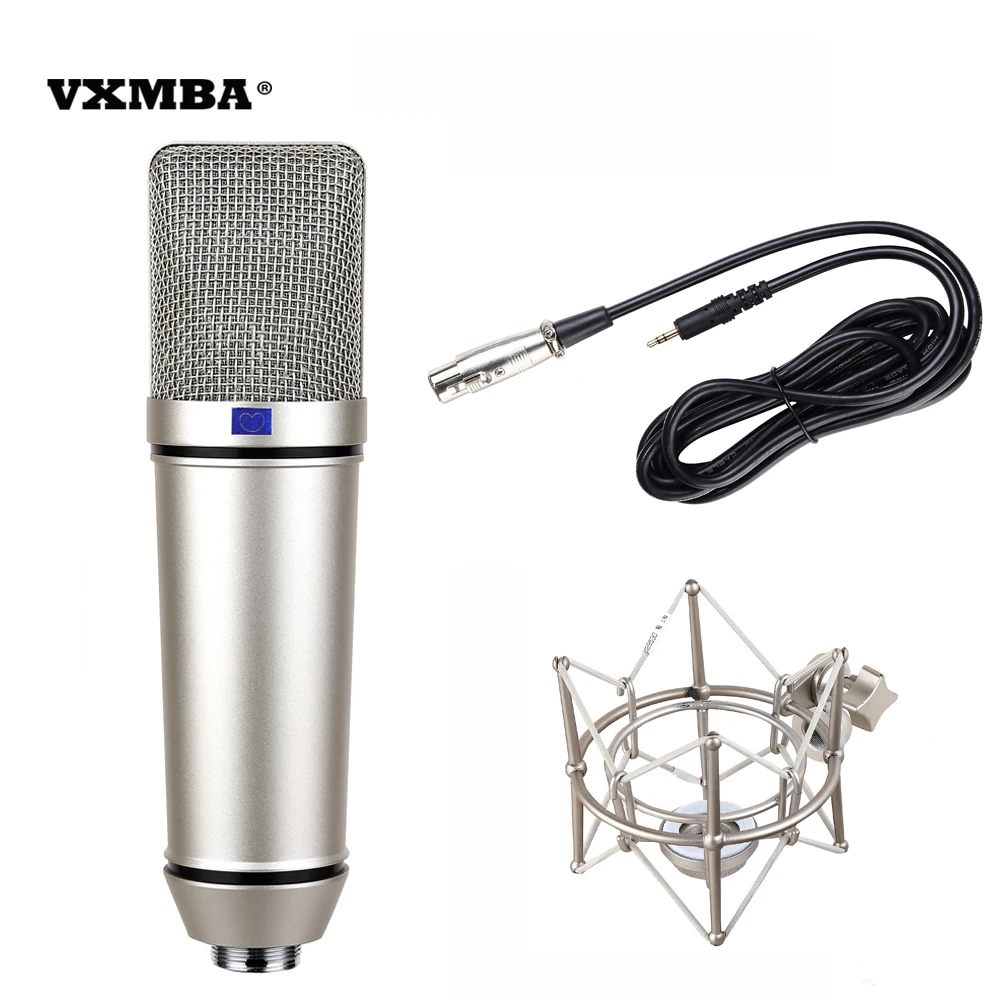 

Hot sale microphone with metal clip u87 body u87ai condenser recording