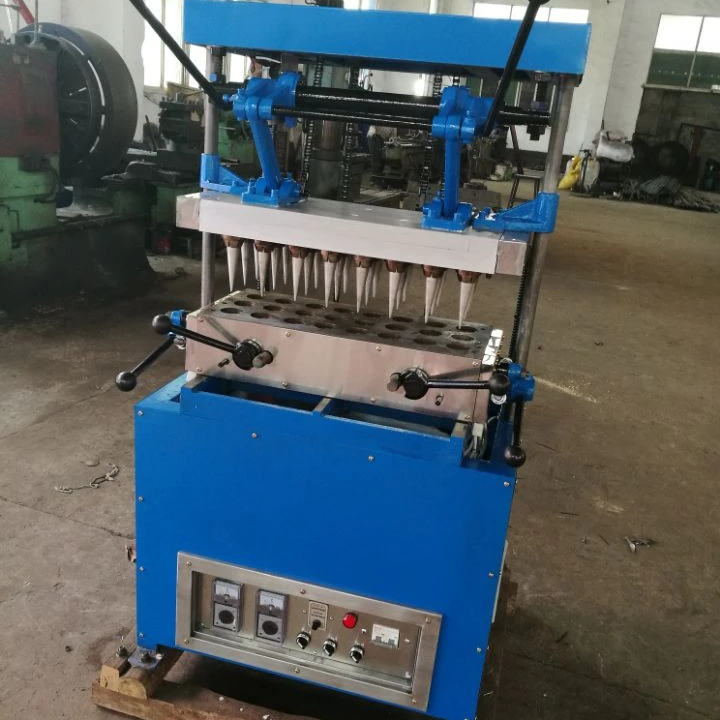 Semi-automatic Ice Cream Cone Making Machine Commercial Ice Cream Corn Machine For Sale