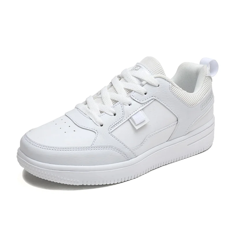 

Attractive Price Women Breathable Board Running Flat Casual Shoes Sneakers, White,white+blue,white+pink