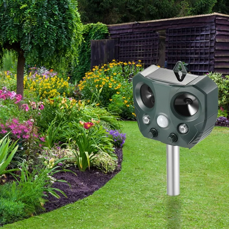 

Winning product 2021 Farm electronic repel product outdoor pest anim termite repeller machine cach mouse rat animal repeller