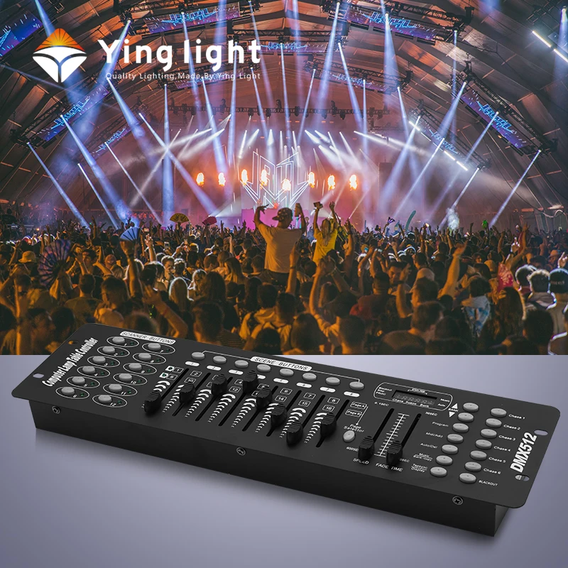 

Dmx 192 Dj Lighting Console 16 Channels Lighting Controller