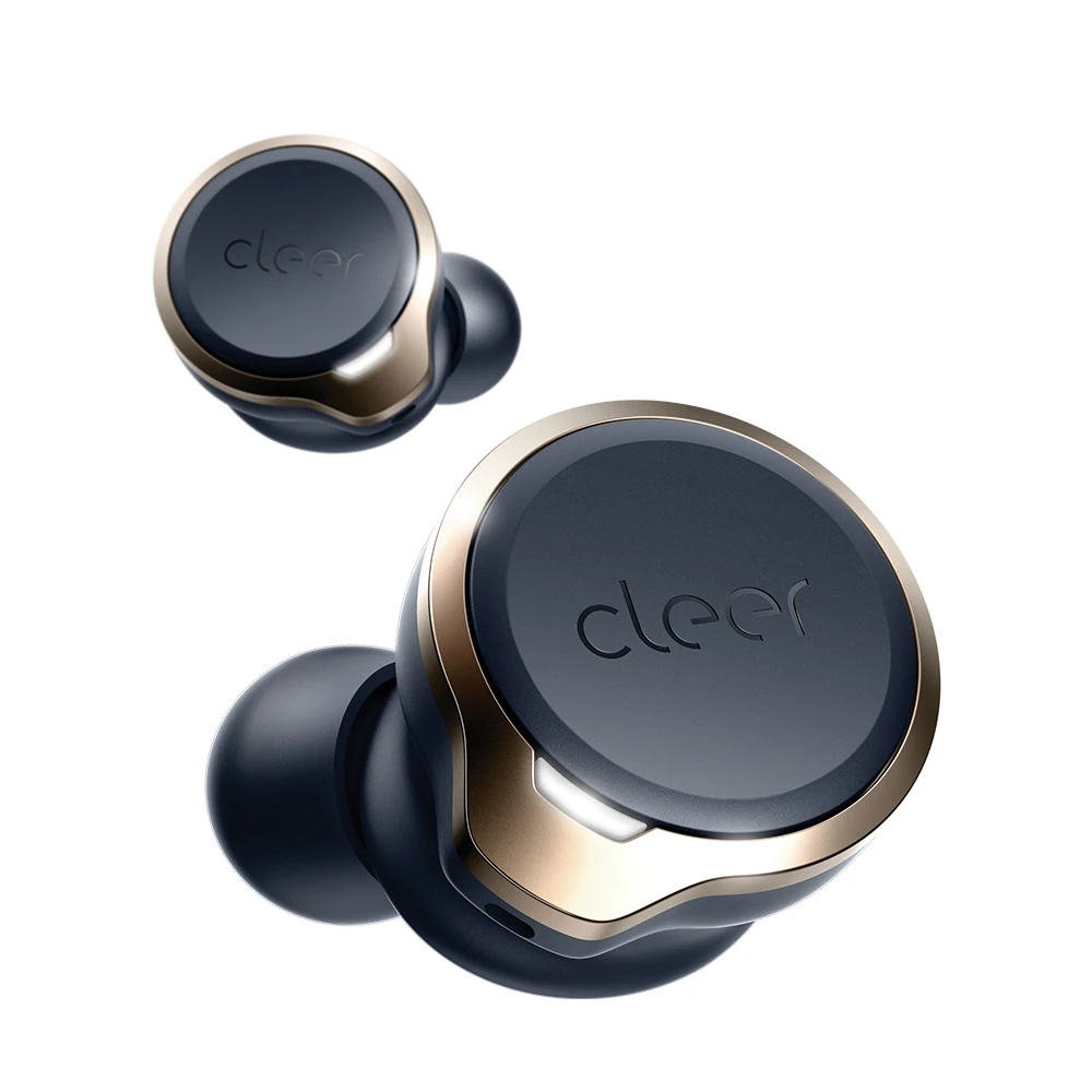 

Cleer Ally Plus, Quiet Comfort Noise Cancelling Earbuds True Wireless Bluetooth Earphones, Music & Calls