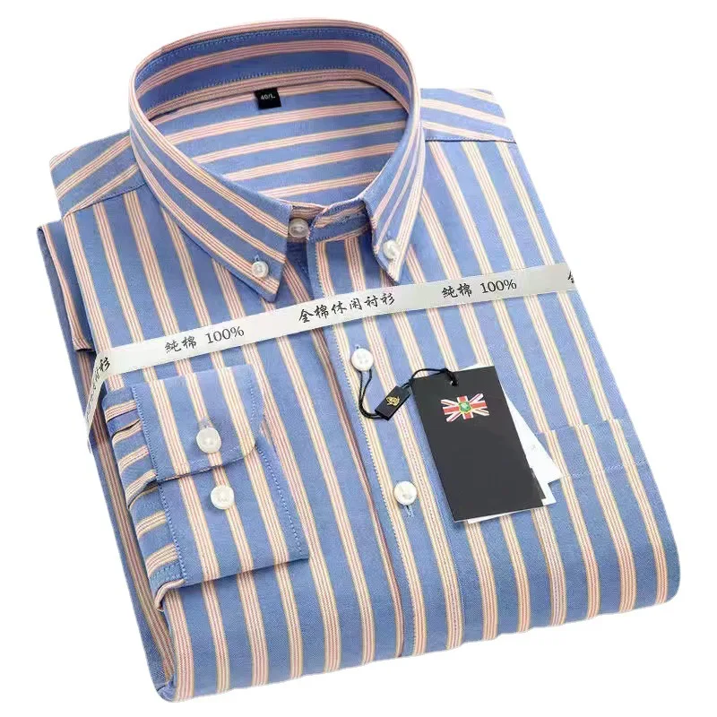 Solid Embroidery Custom logo Ruffle Tuxedo Trending Summer Long Sleeve Printed Dress Shirts for Men