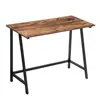 Industrial Wood Floor Sitting Home Office Furniture Writing Table Computer Desk