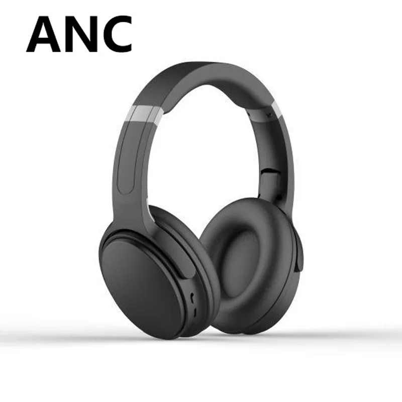 

2021 Dropshipping Best gaming headsets waterproof Wireless Noise Cancellation headphones with MIC, Black