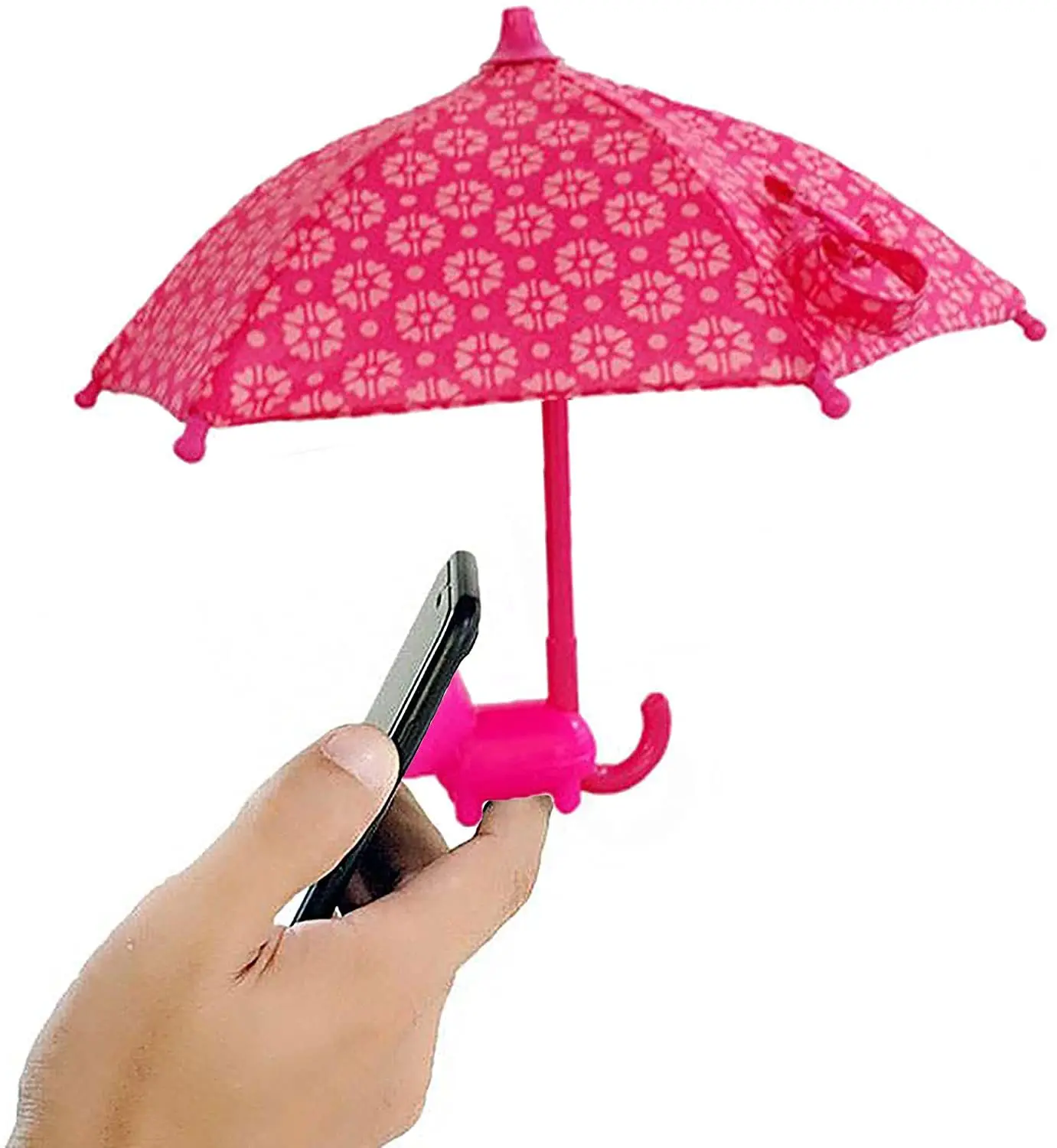 

Fine Ocean Cute Cell Phone Holder Lovely Animal Outdoor Sun Umbrella Mobile Phone Umbrella With Holder