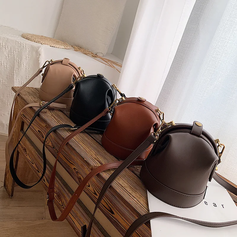 

2021 Wholesale Ladies Shoulder Bucket Hand Bags Popular Purses Women Handbags
