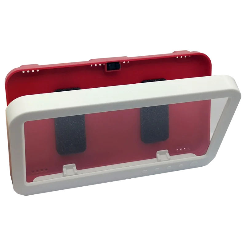 

2021 New Waterproof Bathroom Shower Mobile Smart Phone Case Holder Stick Case to Wall Anti Fog Slip Cell Phone Holder, White/blue/red in shower