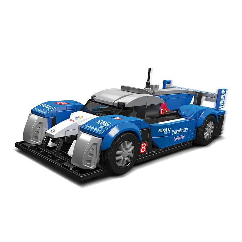 MOULD KING 27074 908RC + Showcase Minicar Assemble Bricks Boys Toys MOC Display Box Gift Building Blocks for Kids