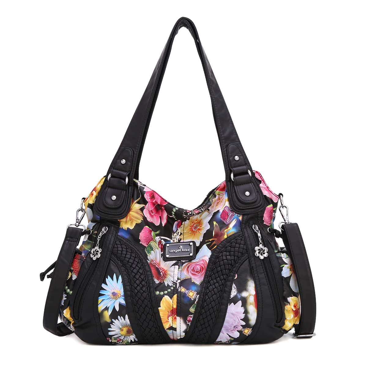 

Angel Kiss Women Floral Print Fashion Handbag Shoulder Bag