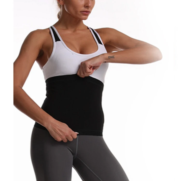 

Wholesale female black slimming body shaper custom waist trainer