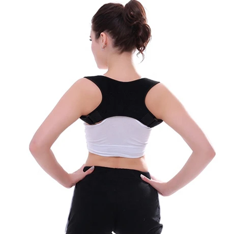 

New Hot Products for United States Neoprene Posture Back Corrector Adjustable Posture Corrector, Black