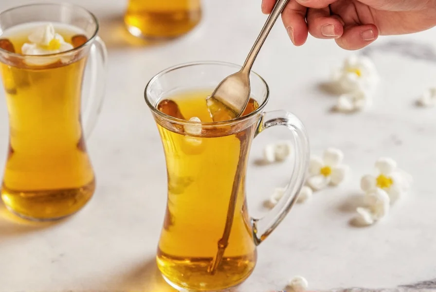 Fresh ginger root being grated into a teacup with steam rising, showing proper preparation method for ginger tea for upset stomach