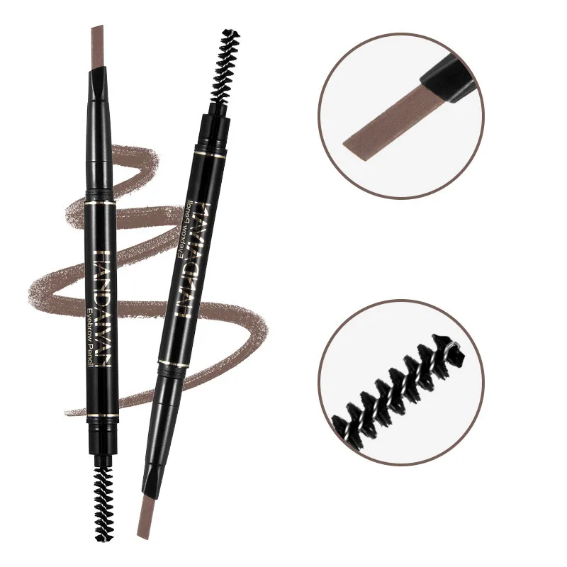 

Hot sale high quality eyebrow pencils for eye makeup black brow pencil private label eyebrow