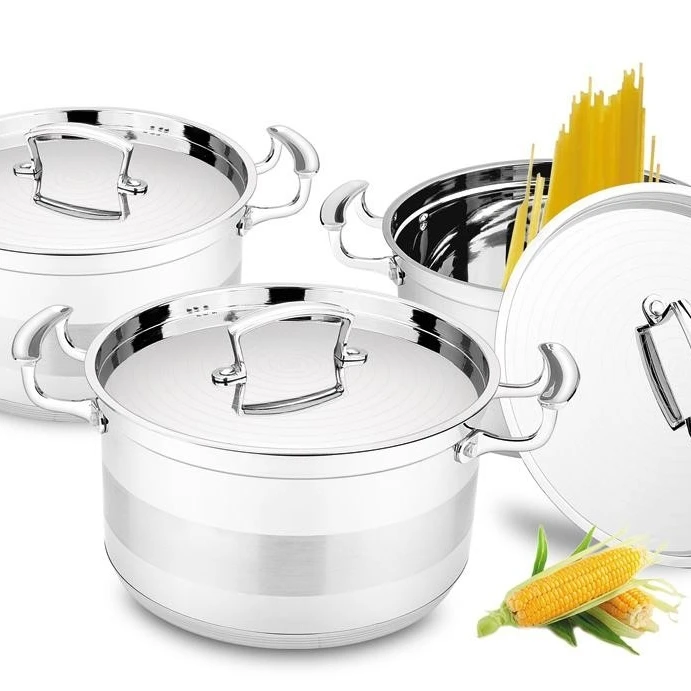 

ELERANBE cookware 6pcs stainless steel cooking pot